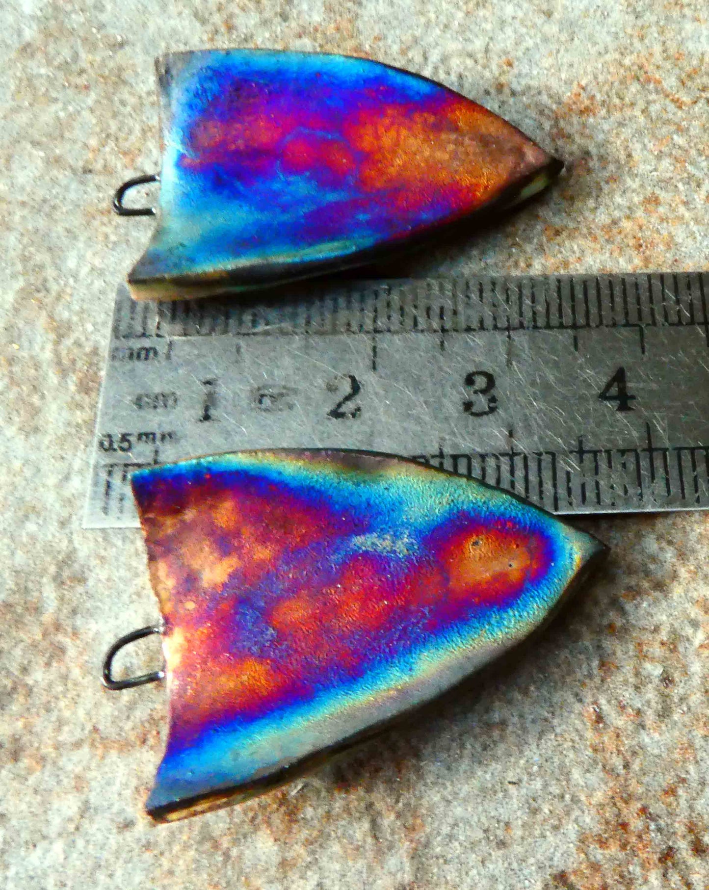 Joan of Arc Decal Shield Earring Charms