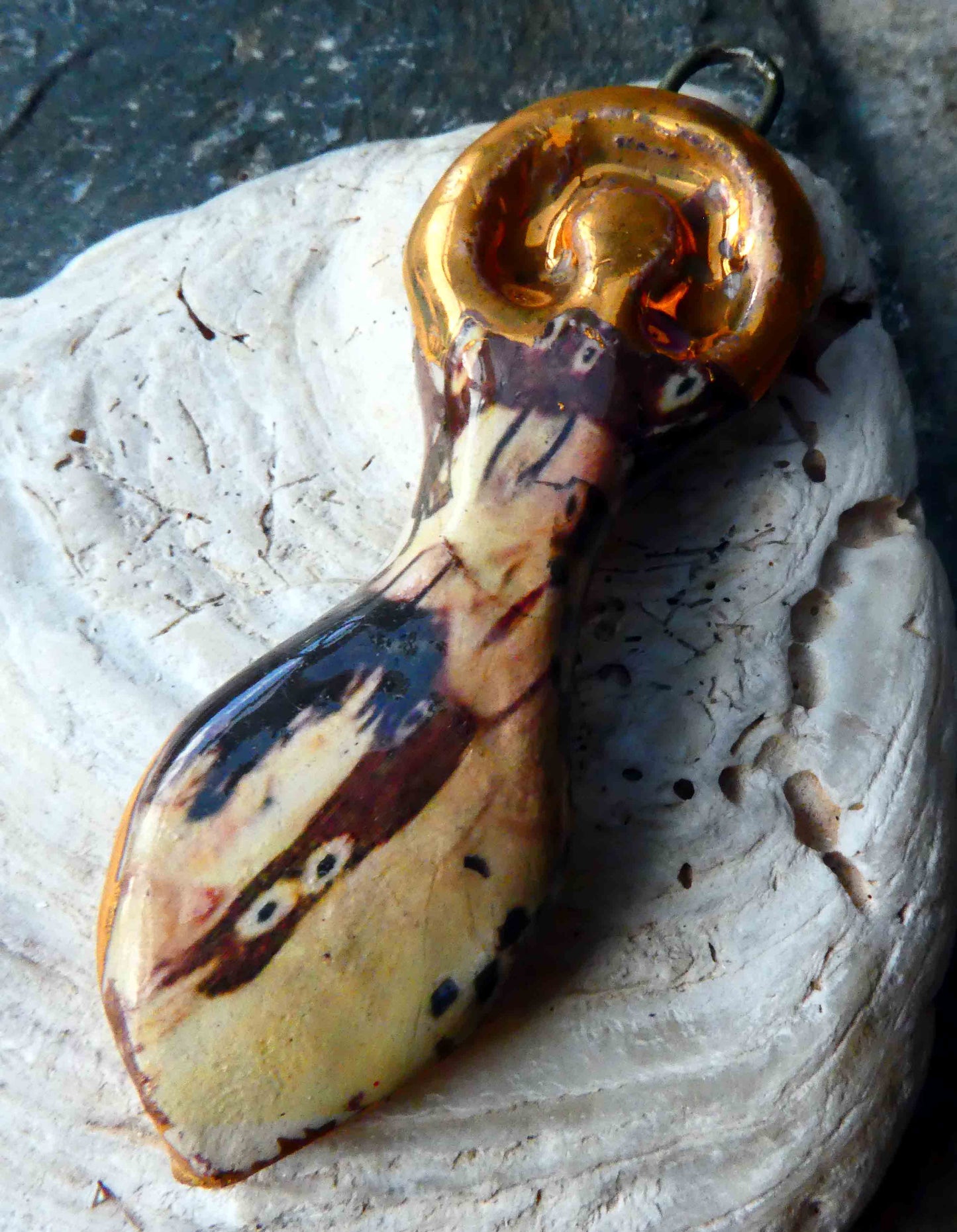 Goddess Decal Pendant - Klimt