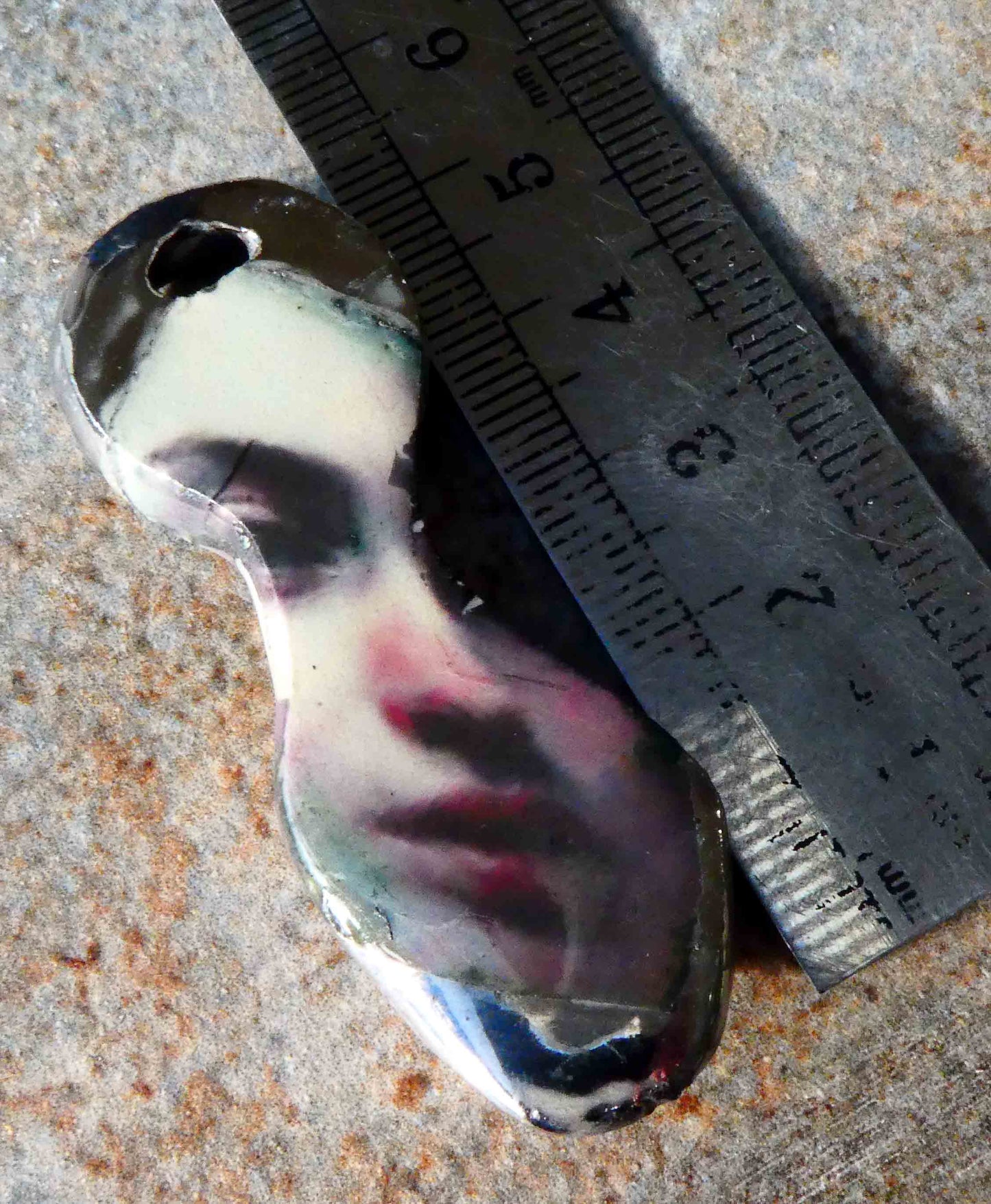 Goddess Decal Pendant - Caravaggio