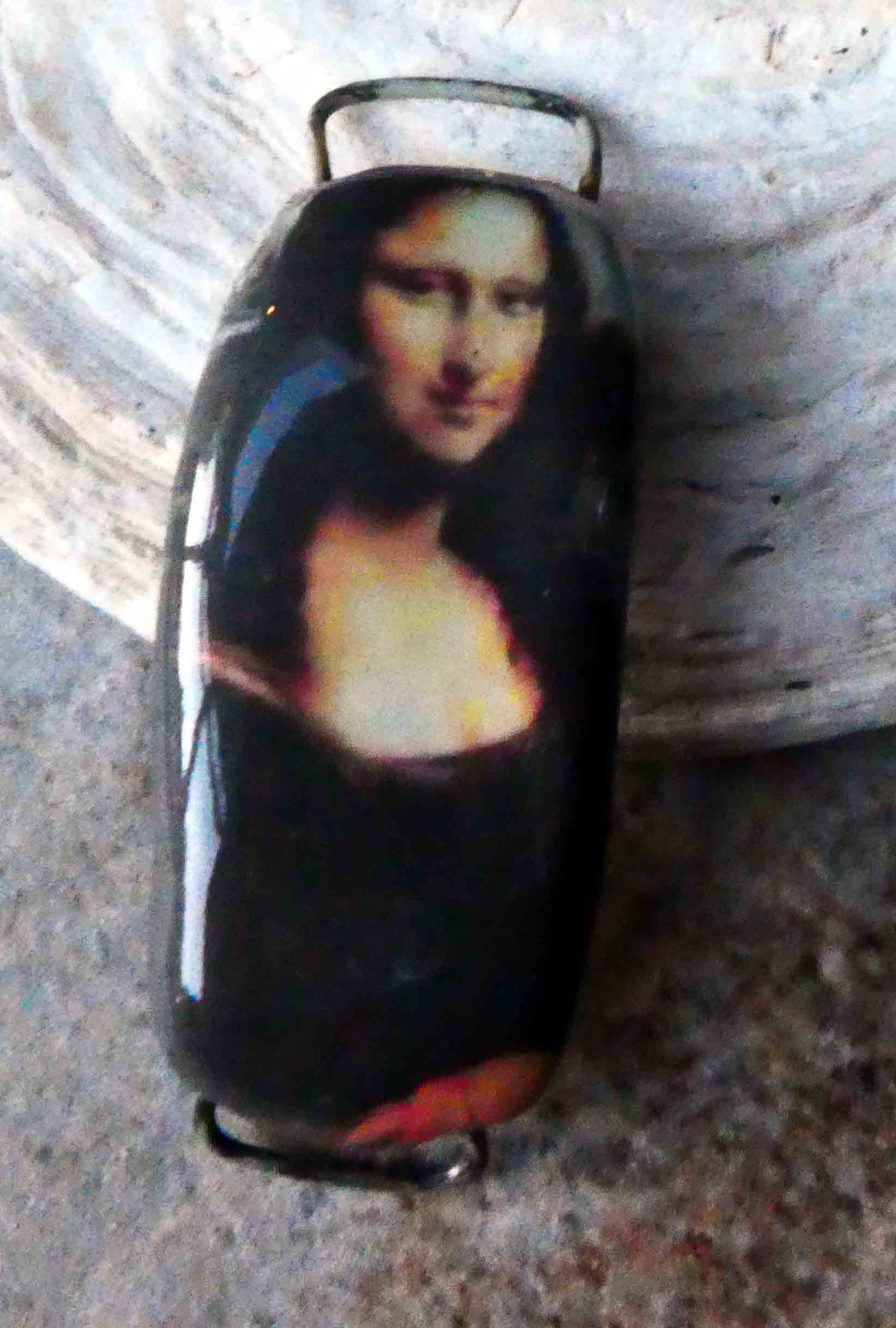 Mona Lisa Decal Bracelet Focal