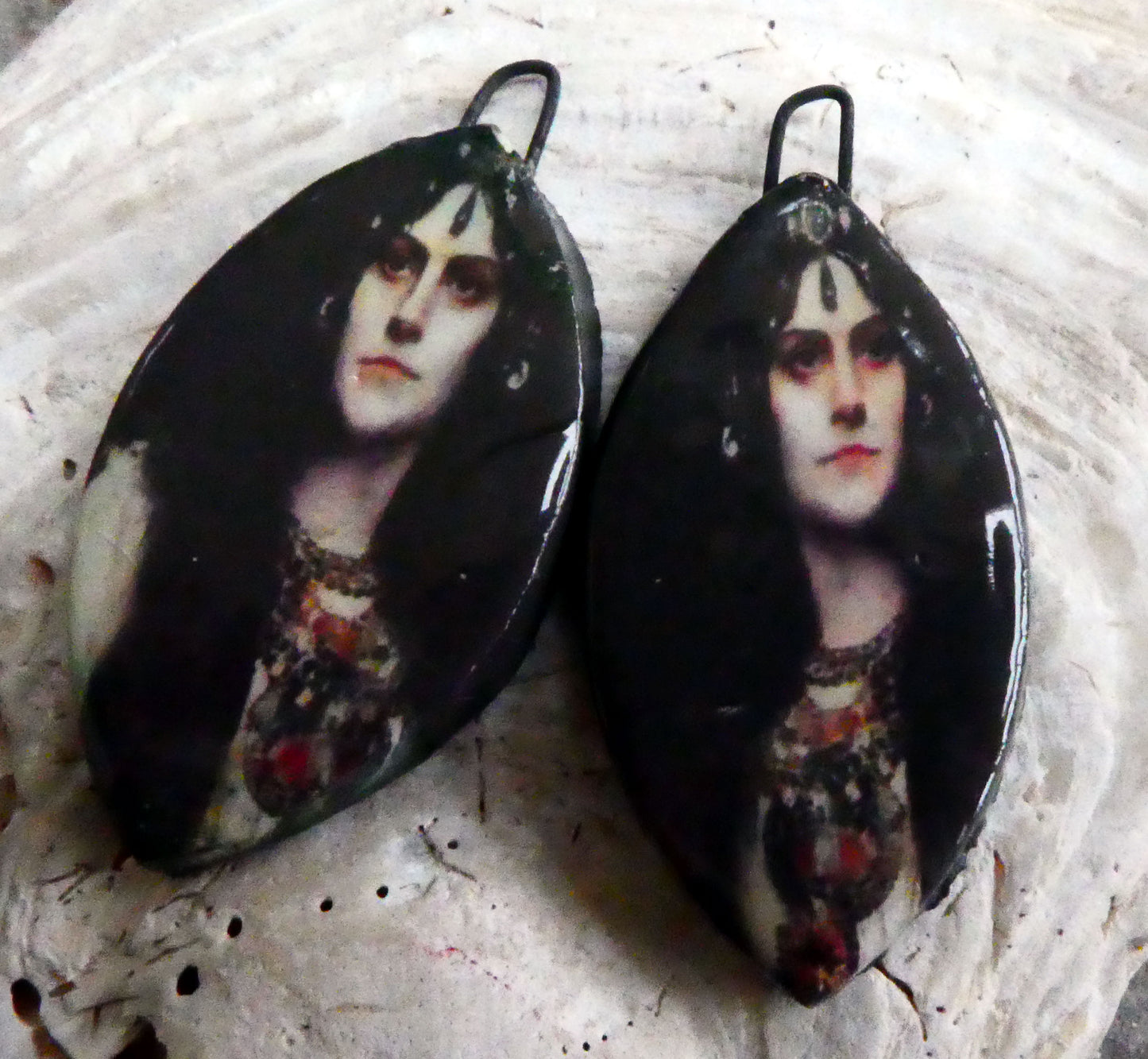 Leon Bonnat Decal Drop Earring Charms #2