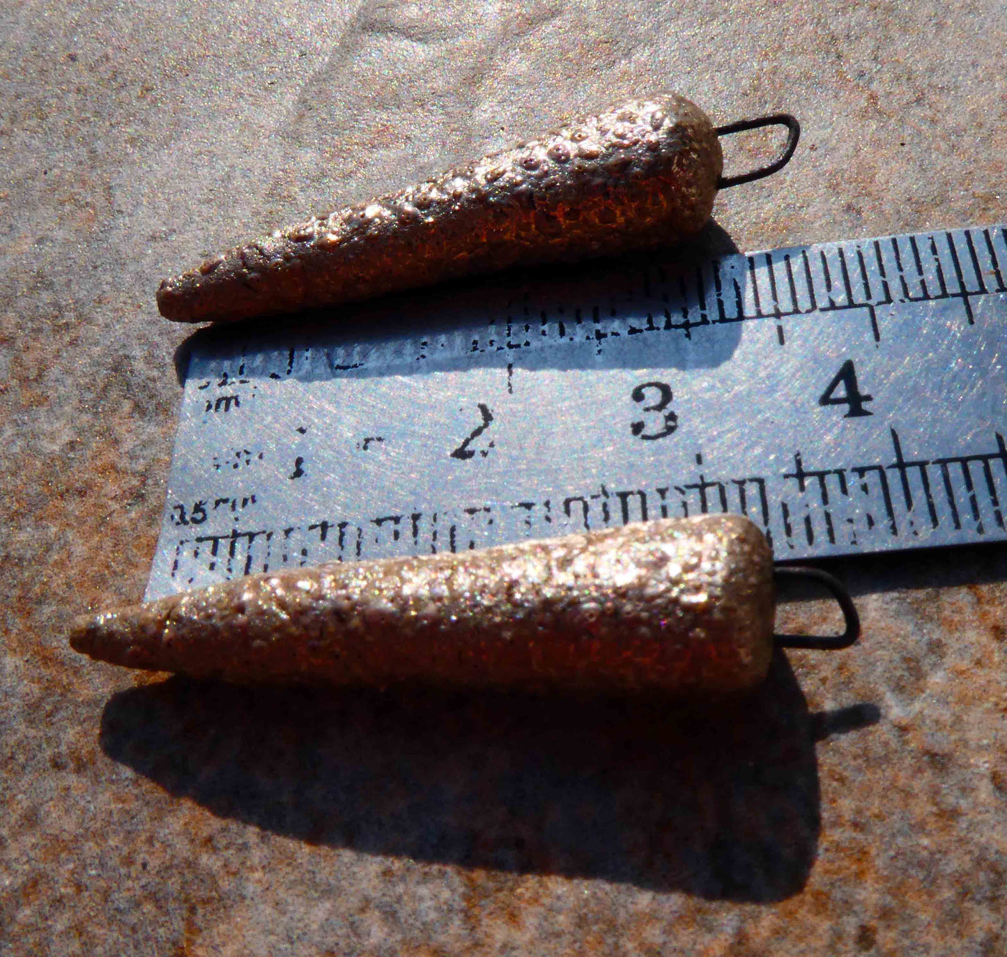 Ceramic Enamel Spikes - Platinum Lustre