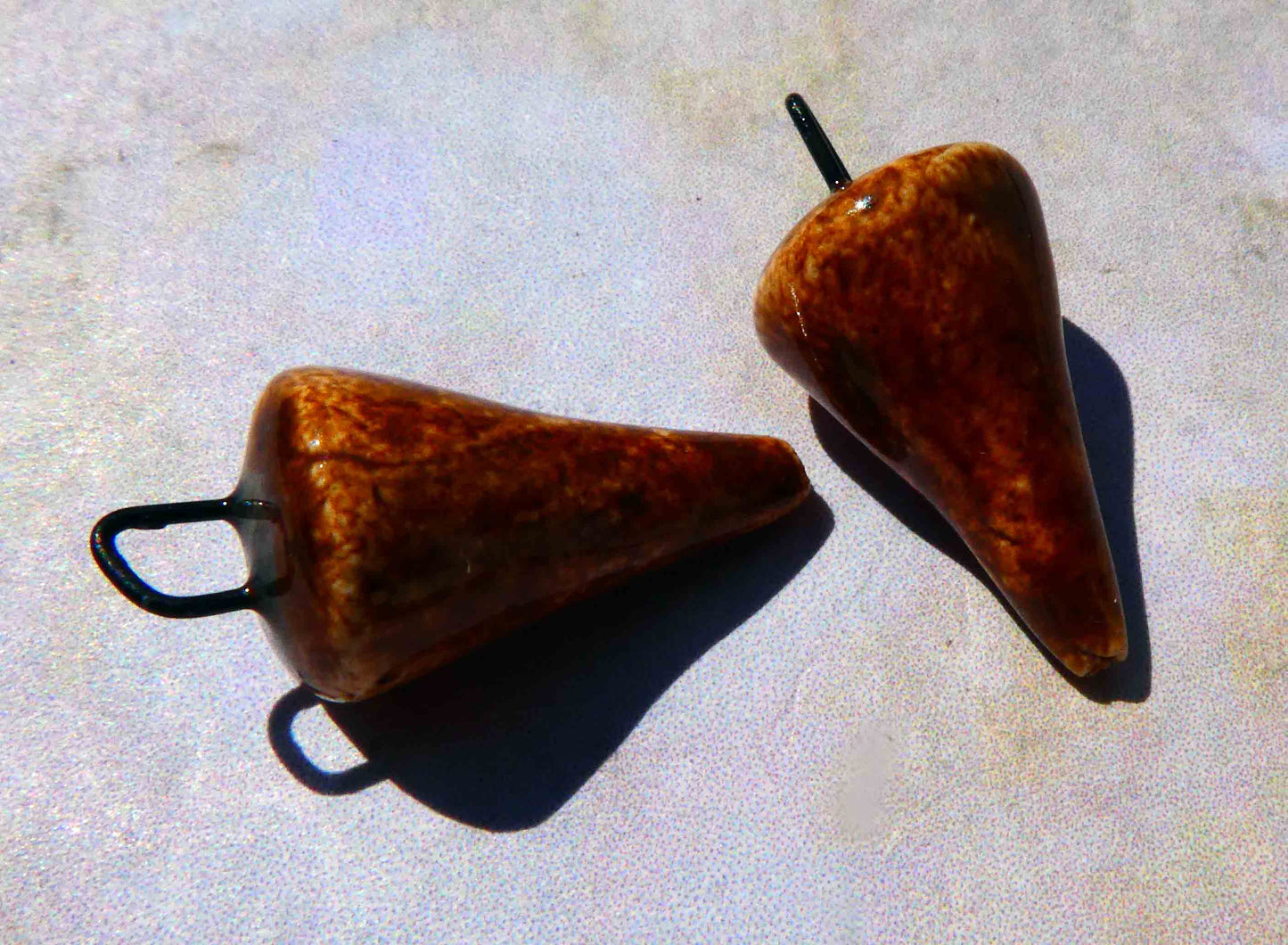 Ceramic Little Drops - Cones -Rustic Ale