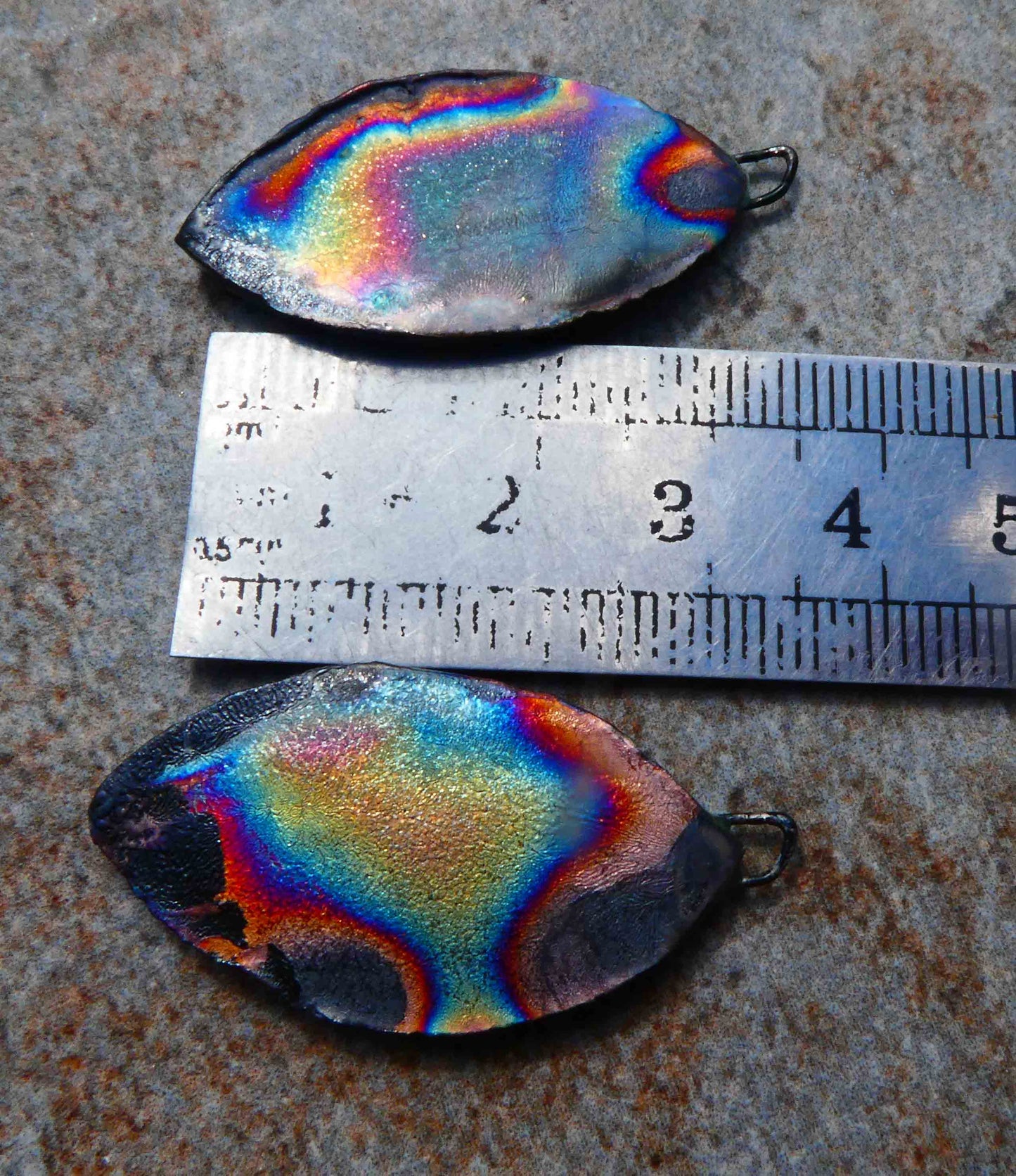 Ceramic Decal Edgar Maxence Earring Charms #2