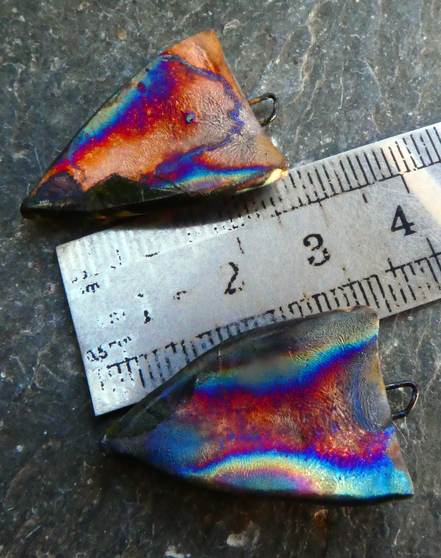 Ceramic Picasso Shield Earring Charms #2