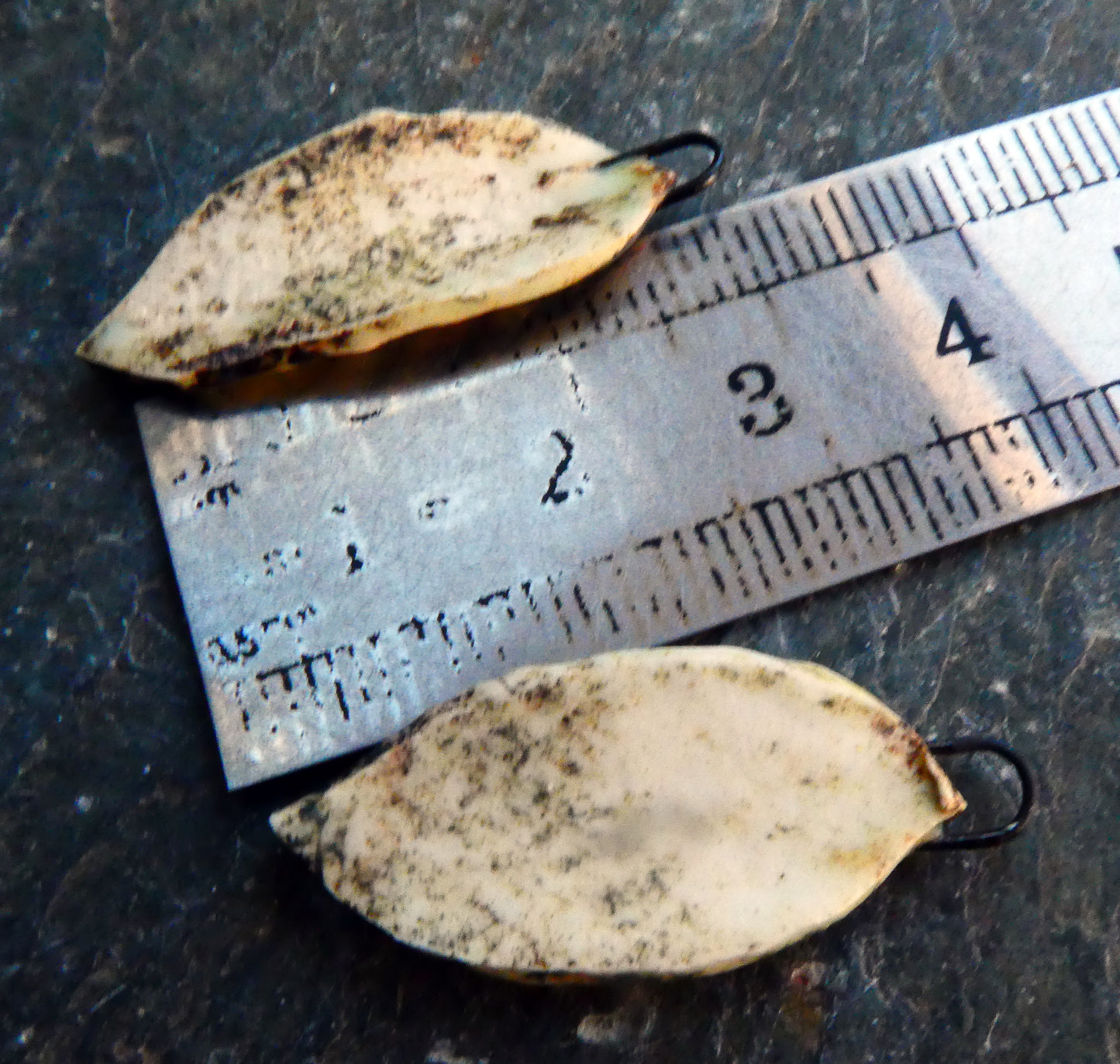 Ceramic Ghostly Leaves #7