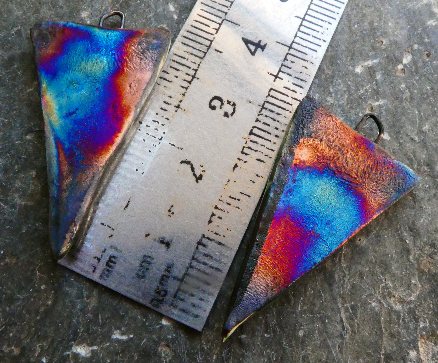 Ghostie Decal Dagger Earring Charms