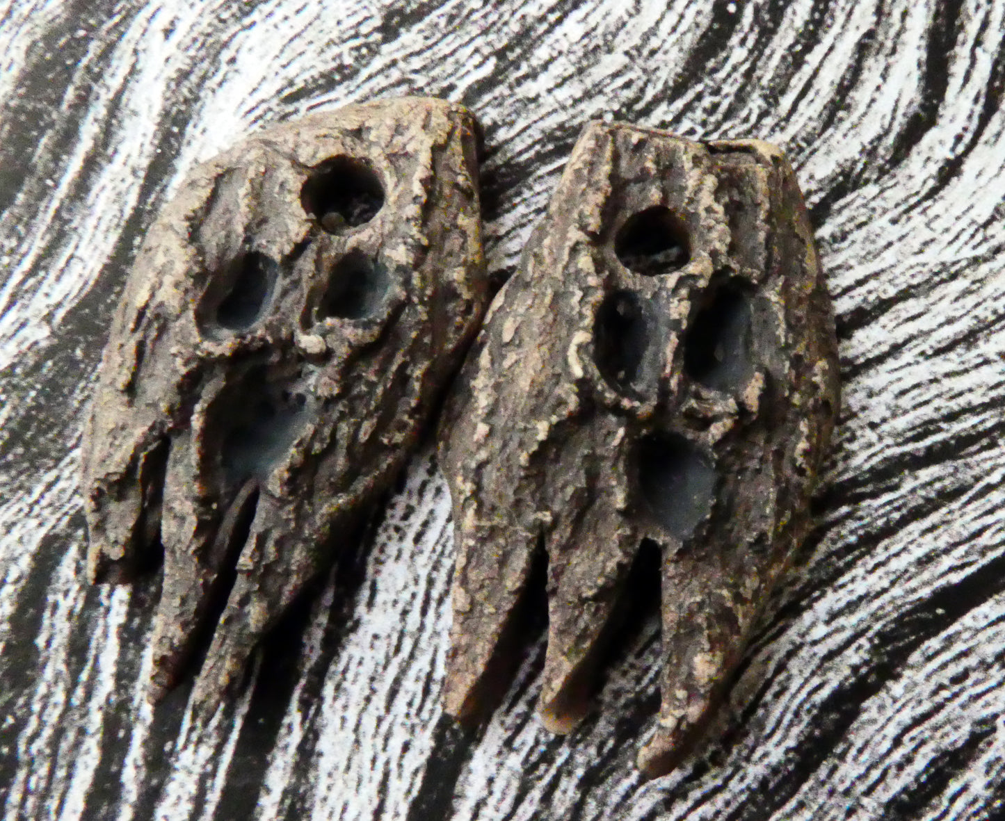 Ceramic Spooky Tree Charms