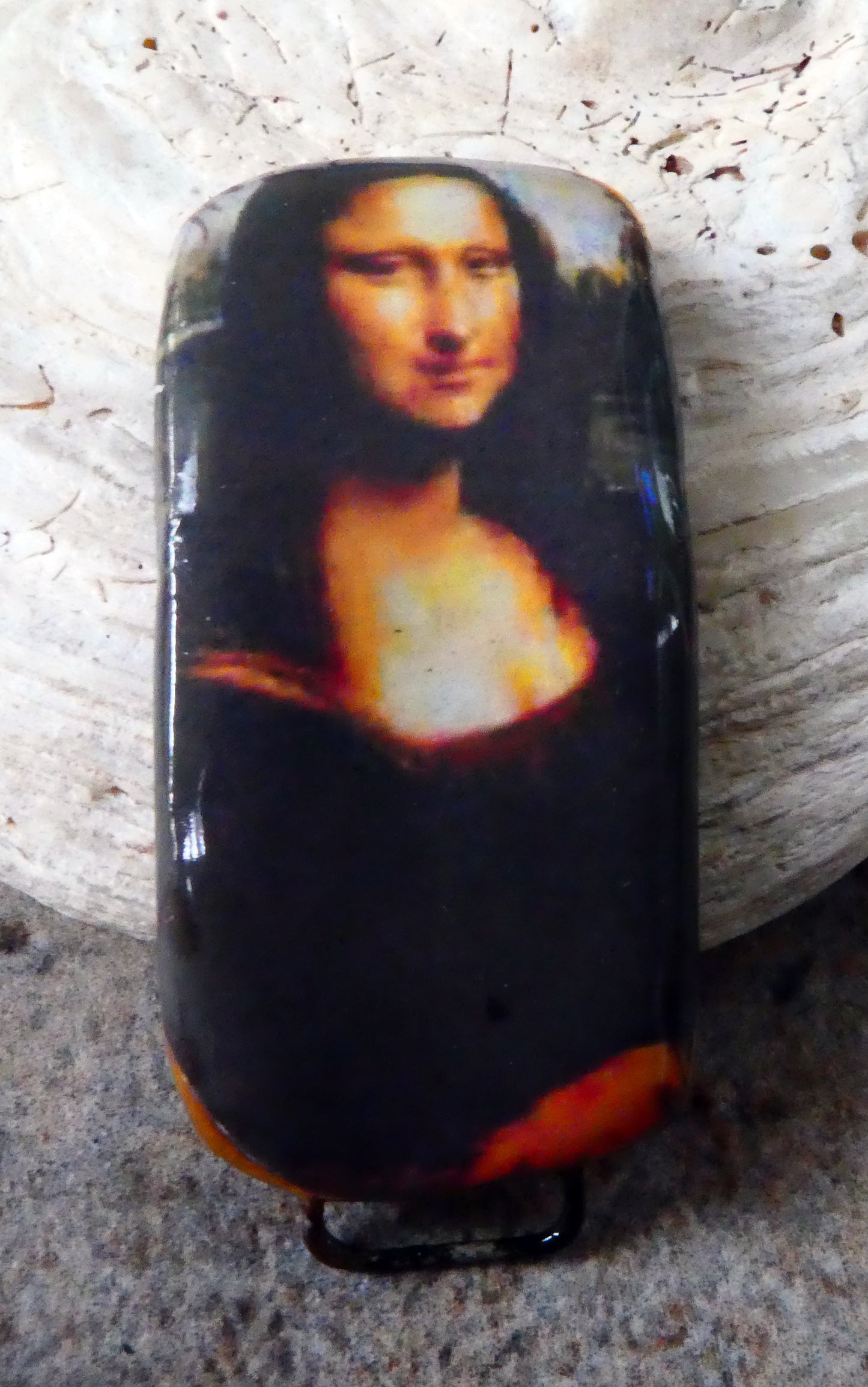 Mona Lisa Decal Bracelet Focal