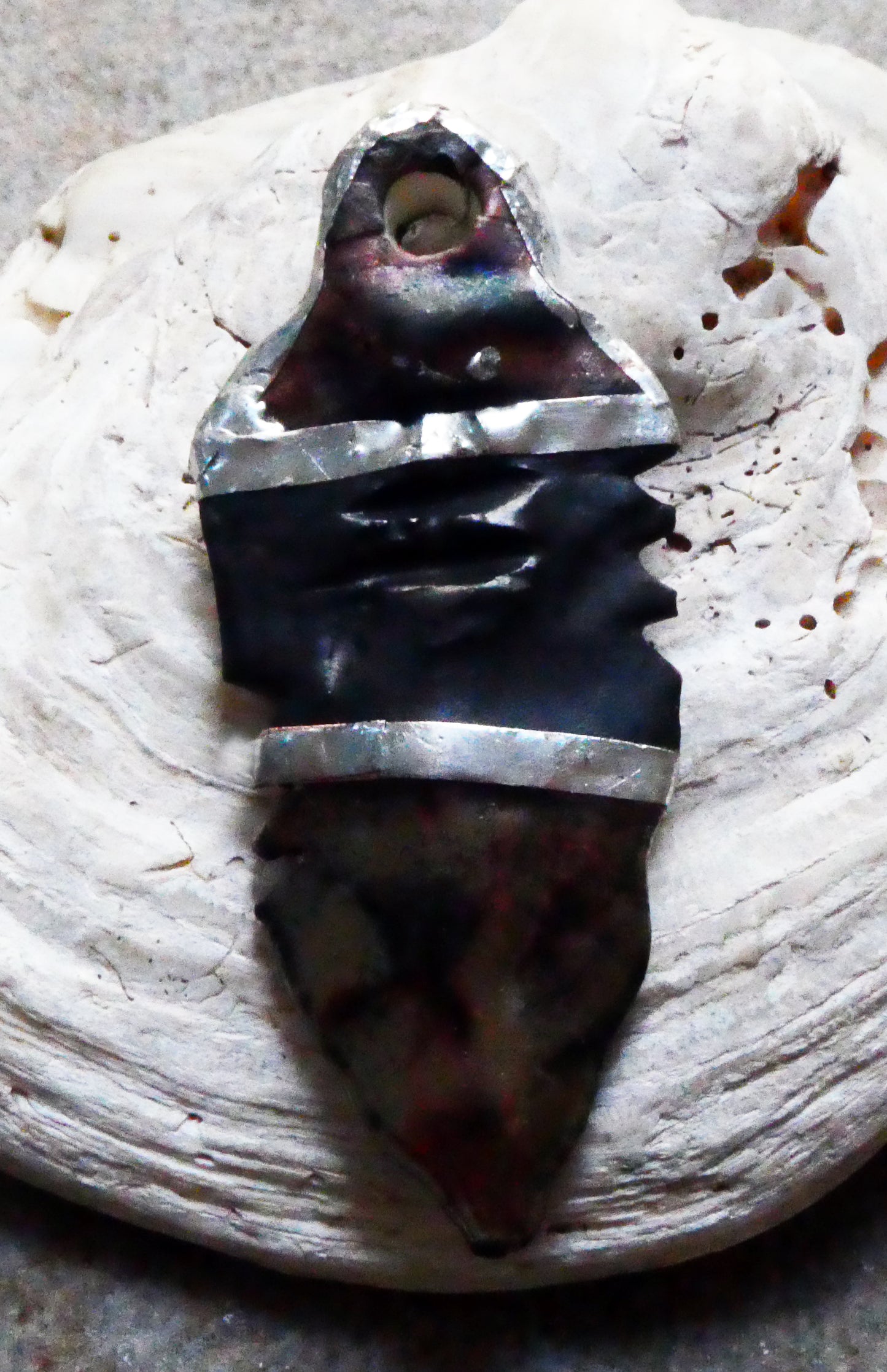 Ceramic Spearhead Pendant