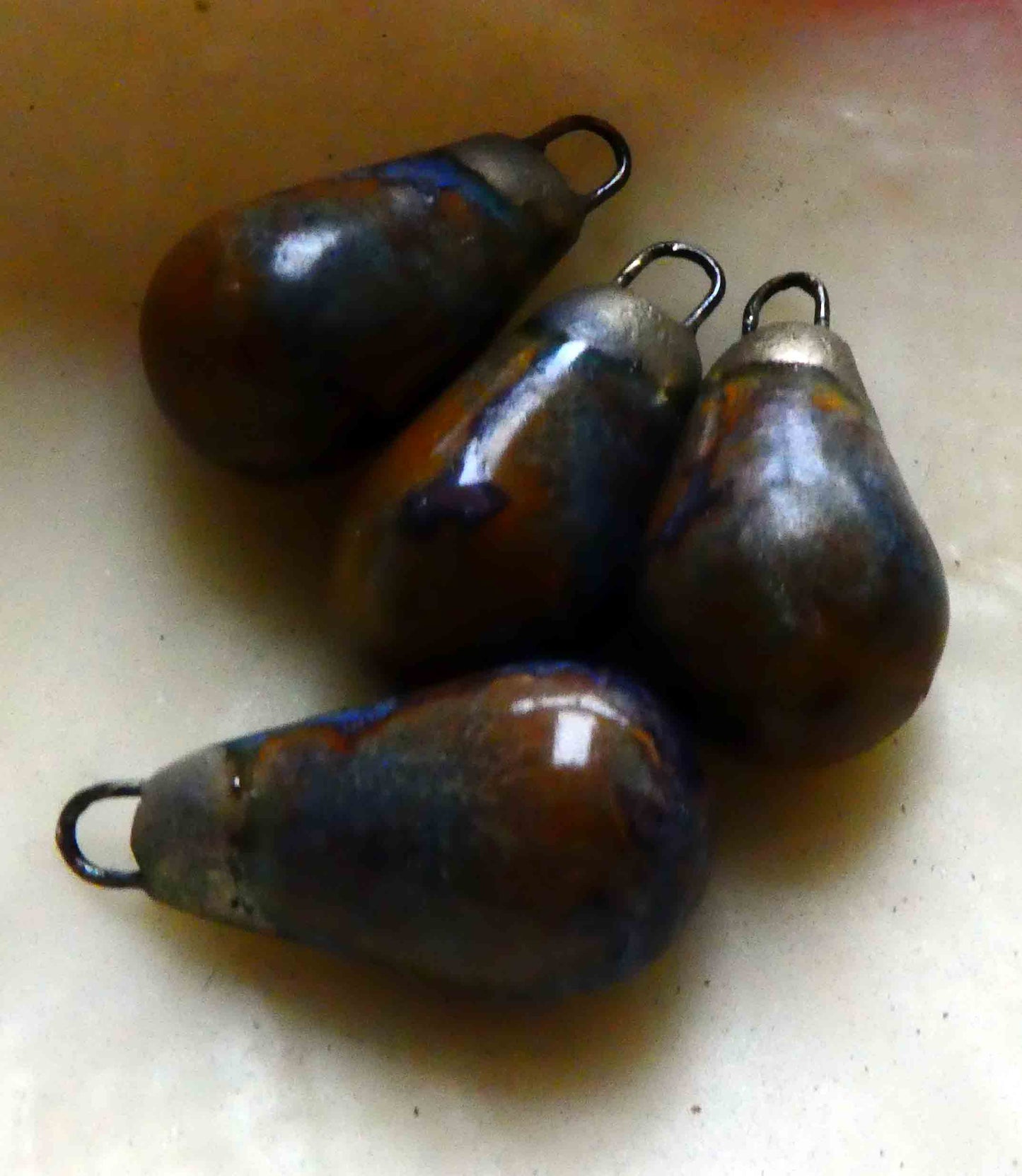 Ceramic Drops Earring Charms - Eternal Galaxy