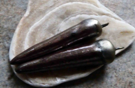 Ceramic Spikes Earring Charms - Baroque