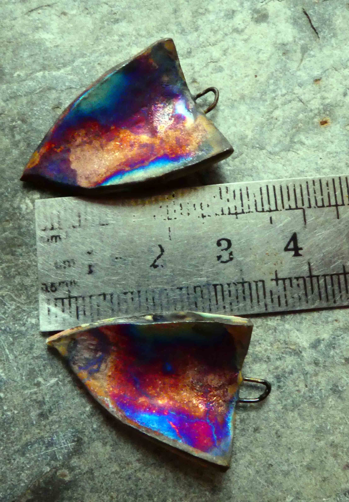 Ceramic Picasso Shield Earring Charms #6