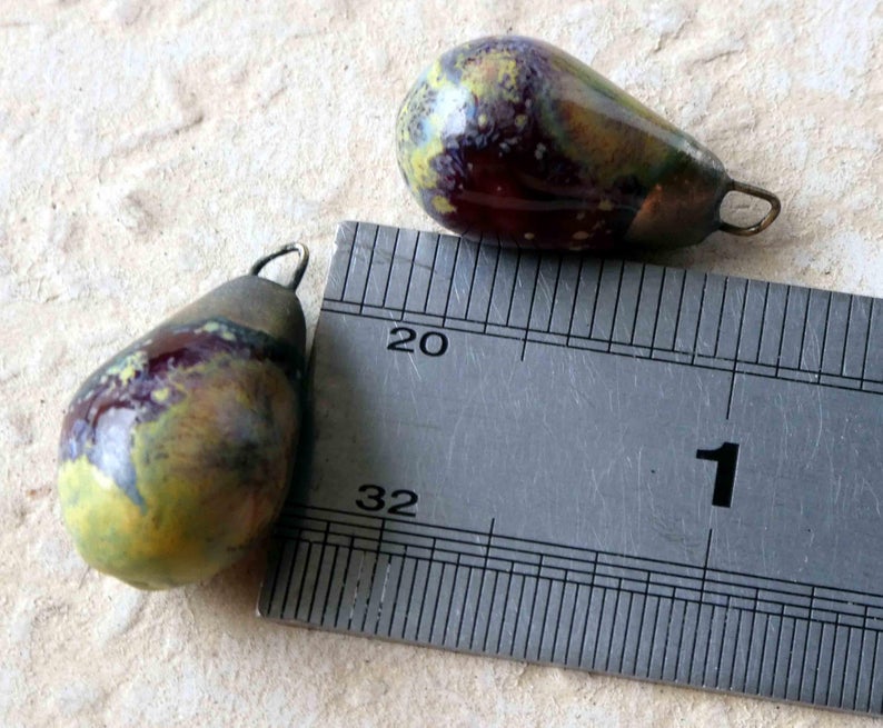 Ceramic Drops Earring Charms -Sailors Delight