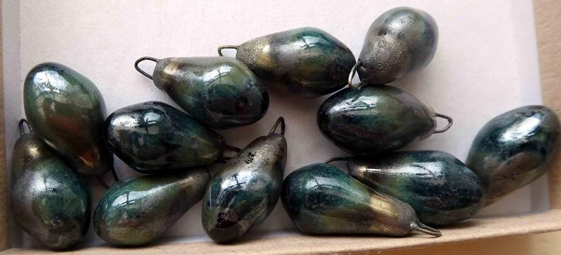 Ceramic Drops Earring Charms - Granada