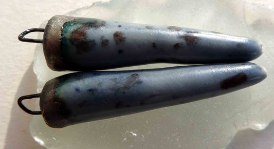 Ceramic Bronzy Spikes- Dove Grey