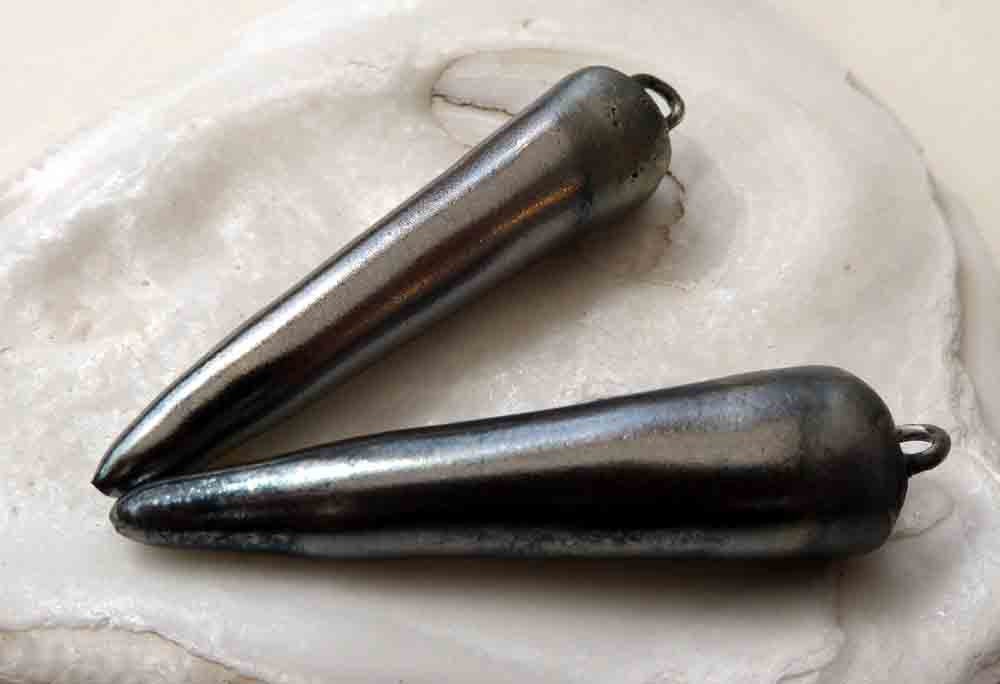 Ceramic Spikes Earring Charms -Gloria