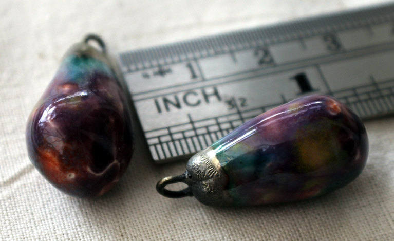 Bronzy Droplets Floral Fantasy