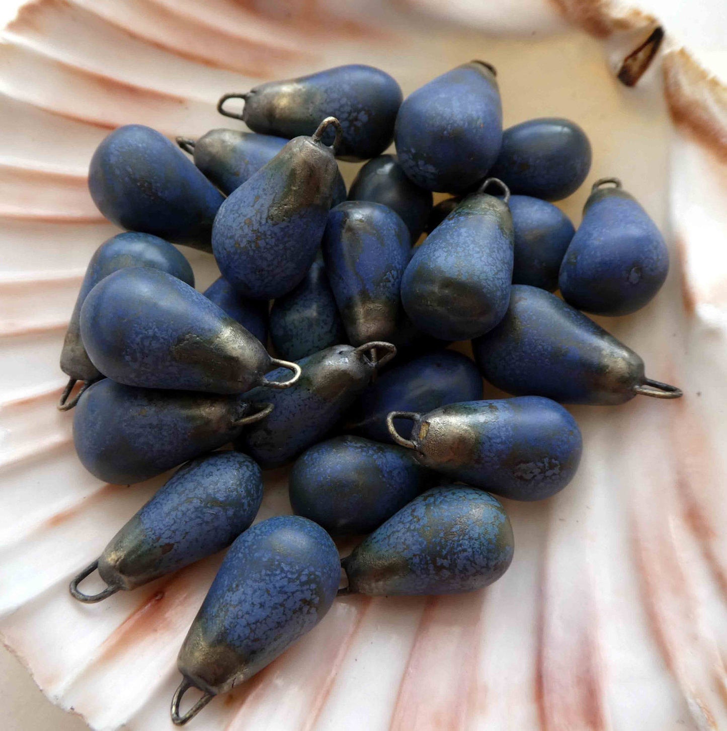 Ceramic Drops Earring Charms - California