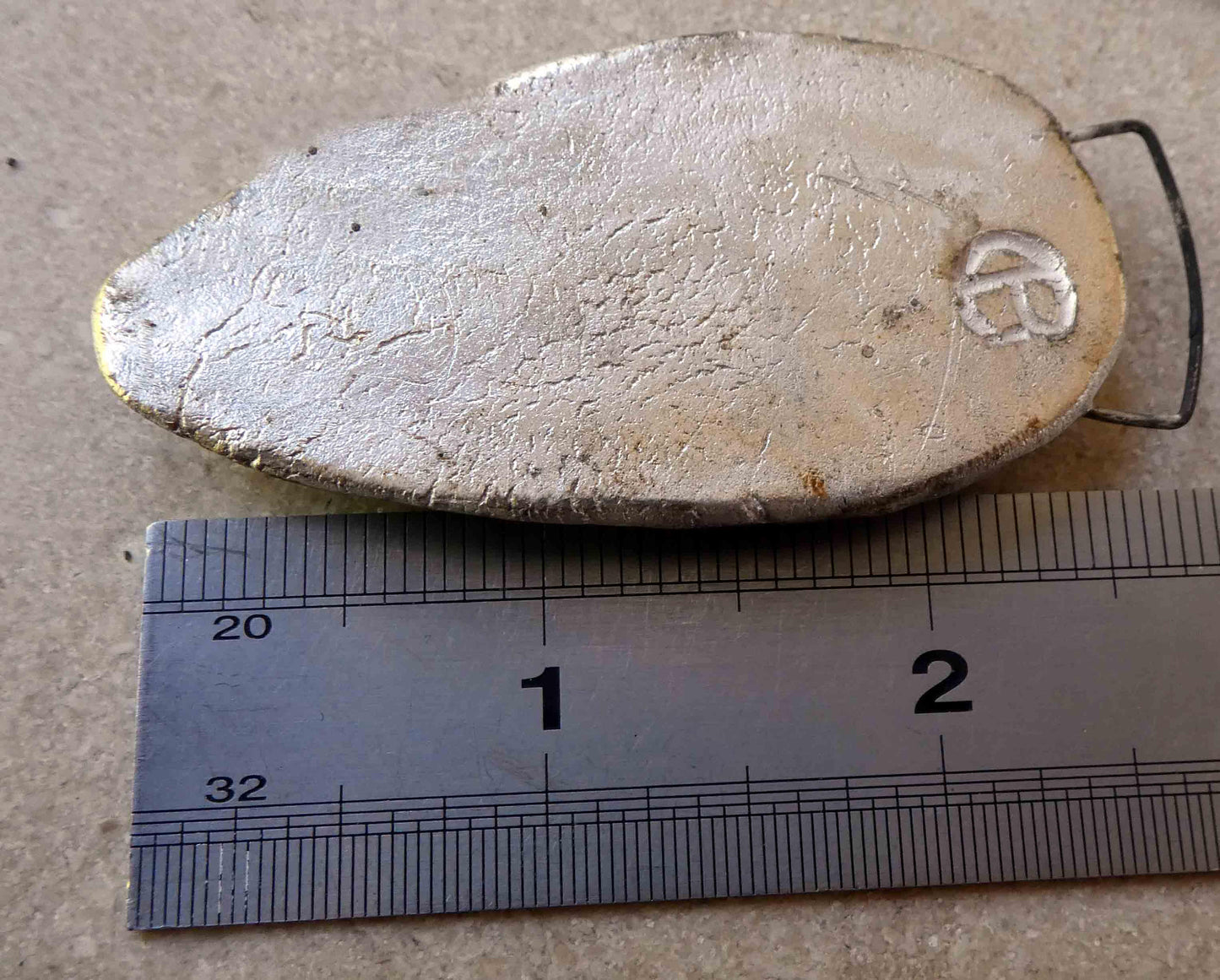 Ceramic Lustre Pools Pendant #1