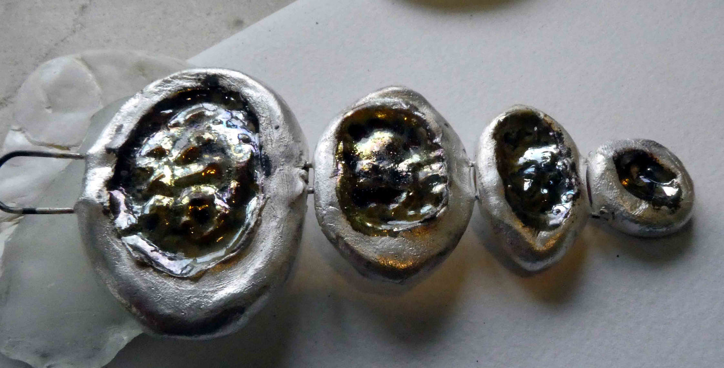 Ceramic Shimmery Pools Pendant