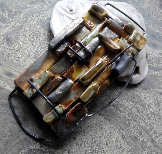 Ceramic Stone Wall Connector Pendant