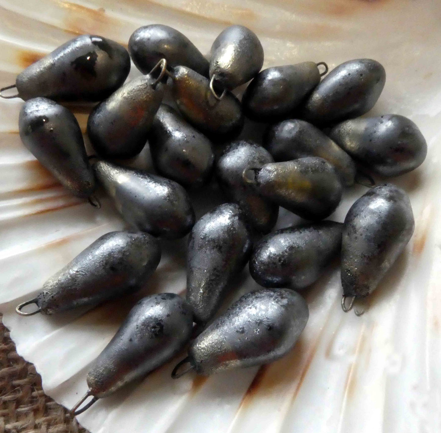 Ceramic Drops Earring Charms - Chimera