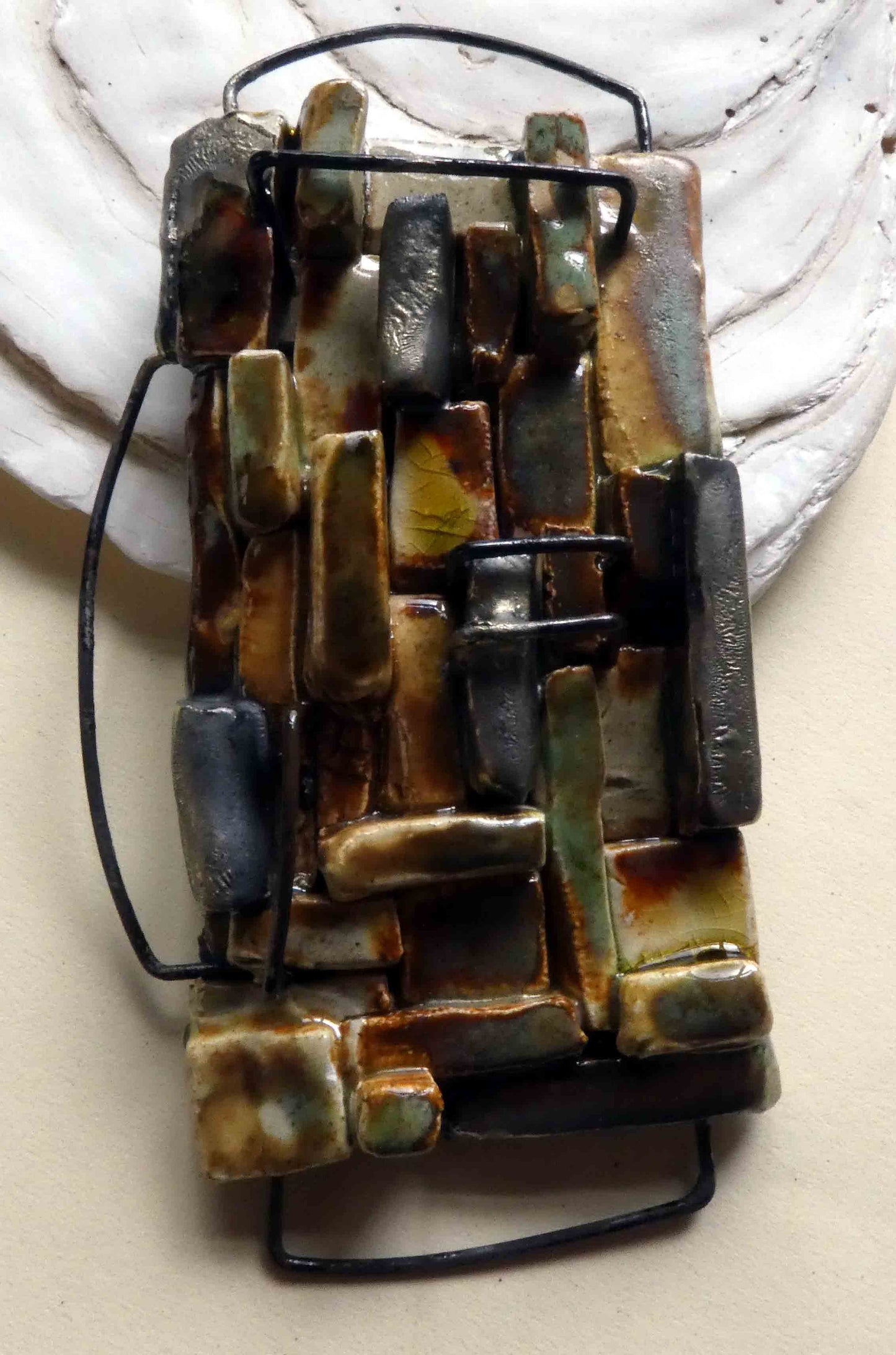 Ceramic Stone Wall Connector Pendant