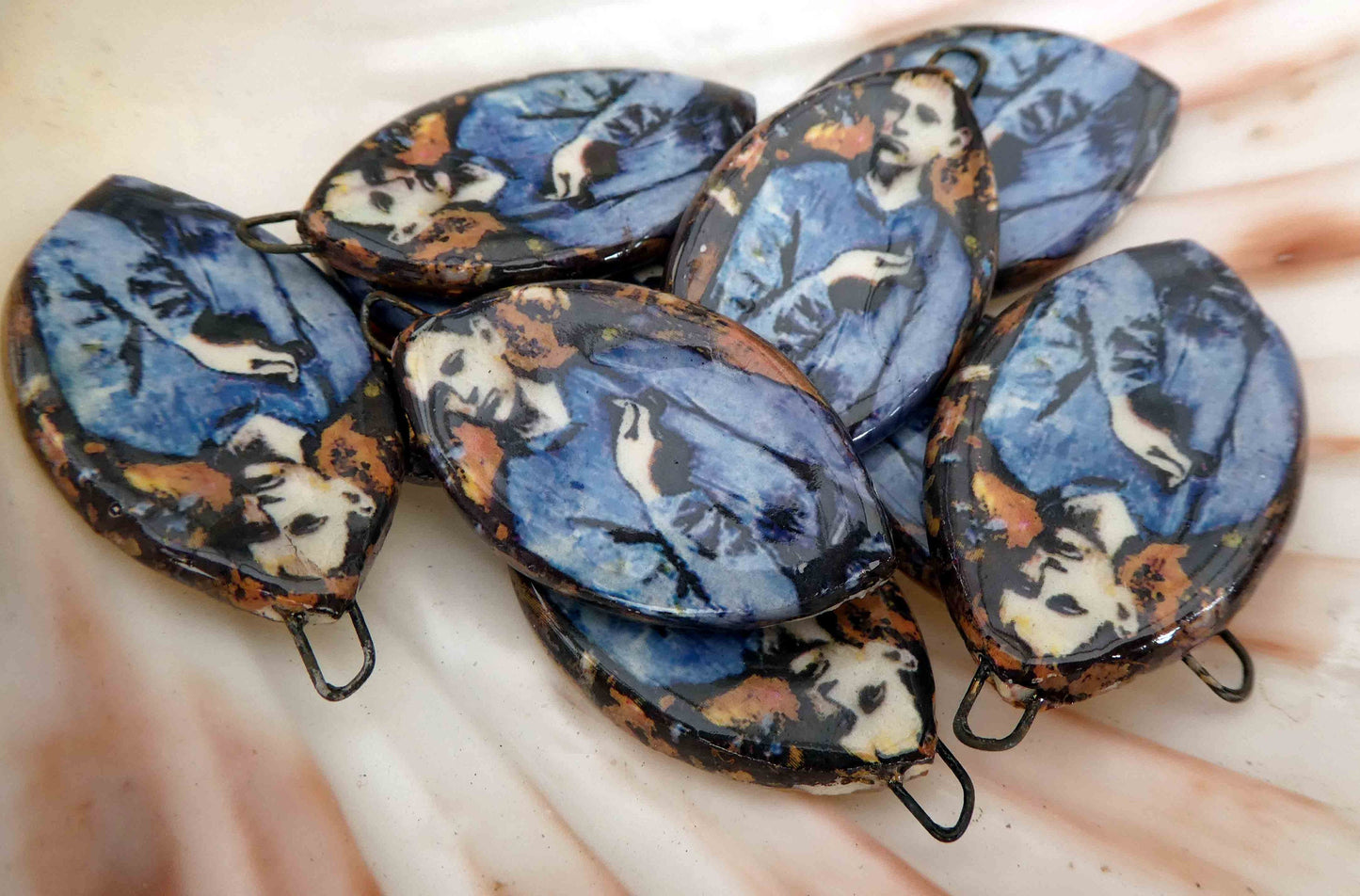 Ceramic Picasso Drops #11