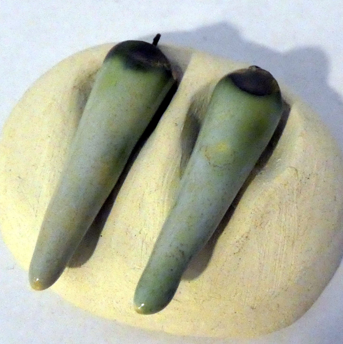 Ceramic Spikes  Earring Charms -Spring Rain