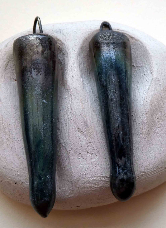 Ceramic Spikes Earring Charms - Granada