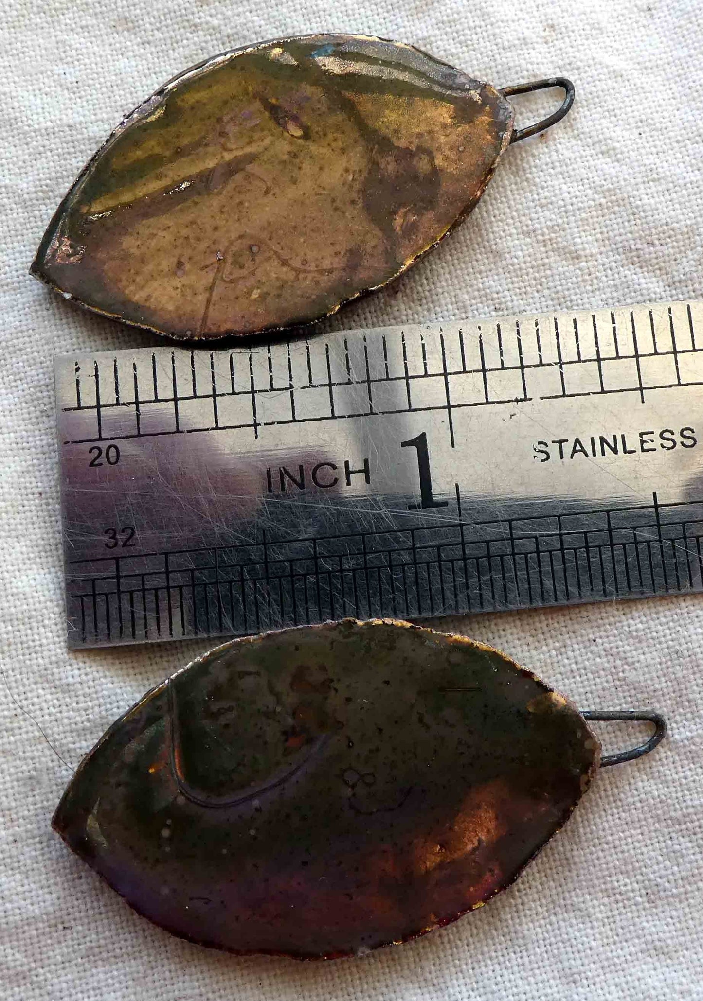 Ceramic Decal Mucha Earring Droppers #8