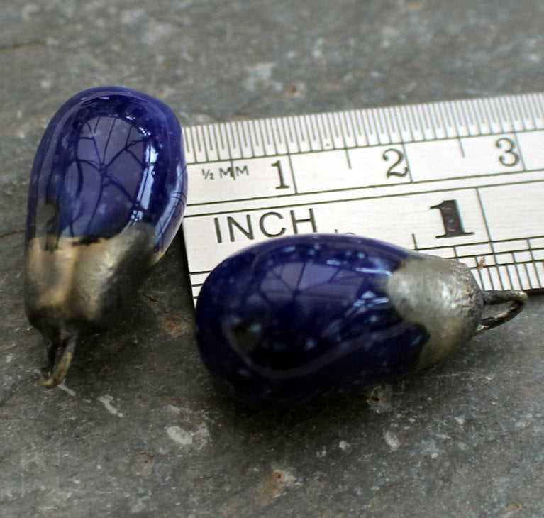 Ceramic Drops Earring Charms - San Remo