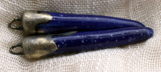 Ceramic Spikes Earring Charms -San Remo