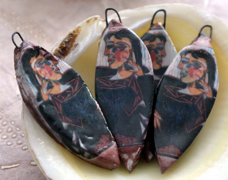 Ceramic Decal Picasso Droppers#2