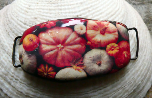 Ceramic Pumpkin Bracelet Focal