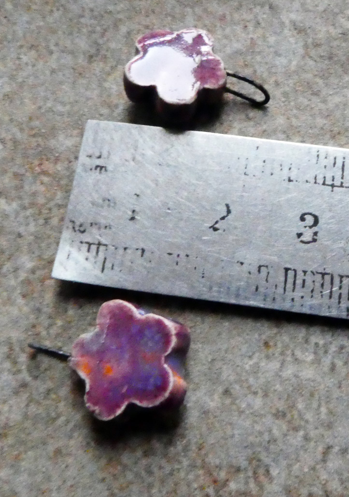 Ceramic Tiny Flower Earring Charms -Floral Fantasy