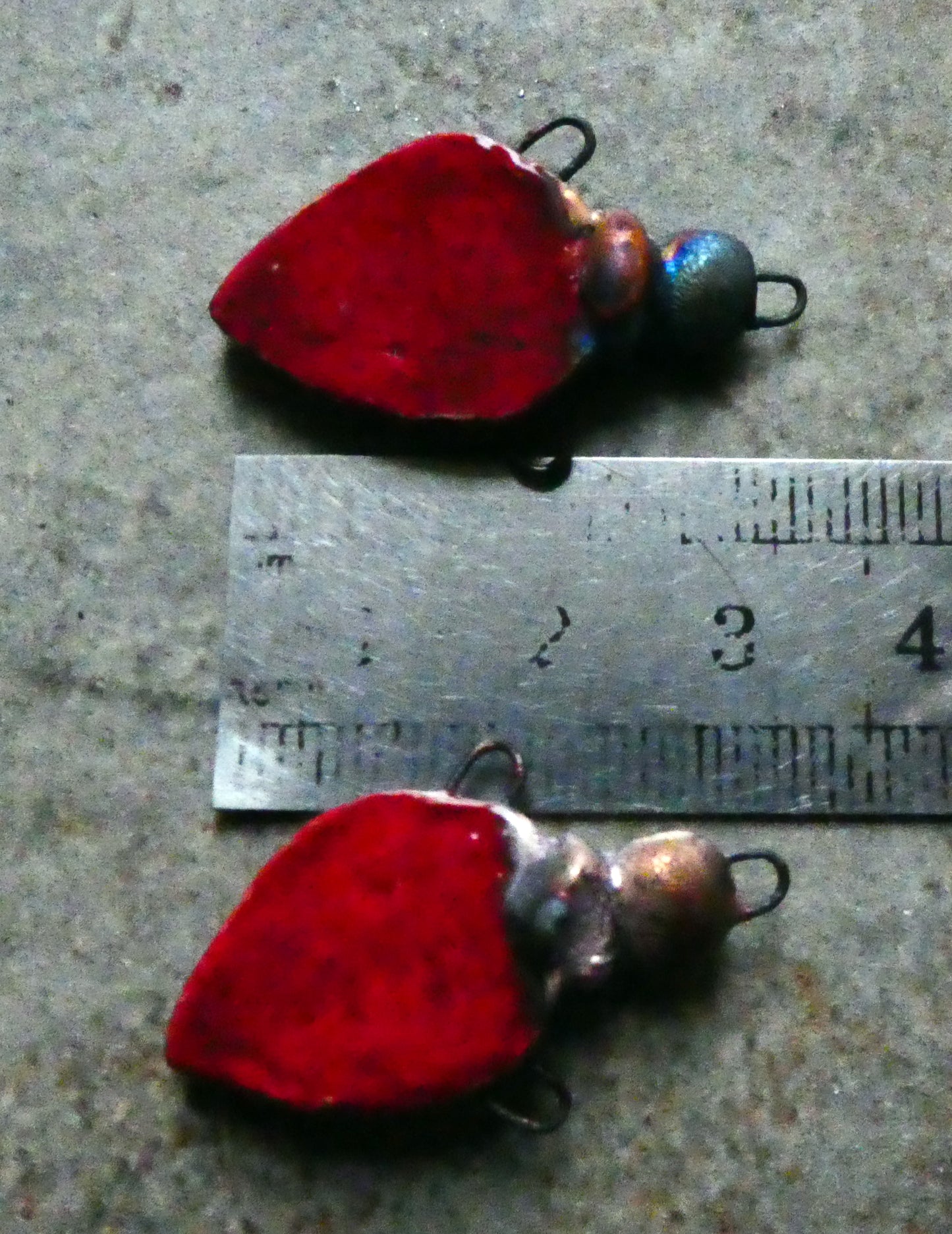 Ceramic Poison Bottle Earring Connectors #12