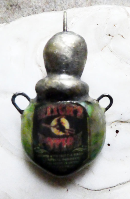 Ceramic Poison Bottle Mini Pendant #5