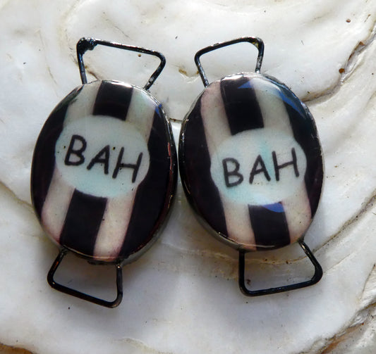 Ceramic Bah Humbug Connectors