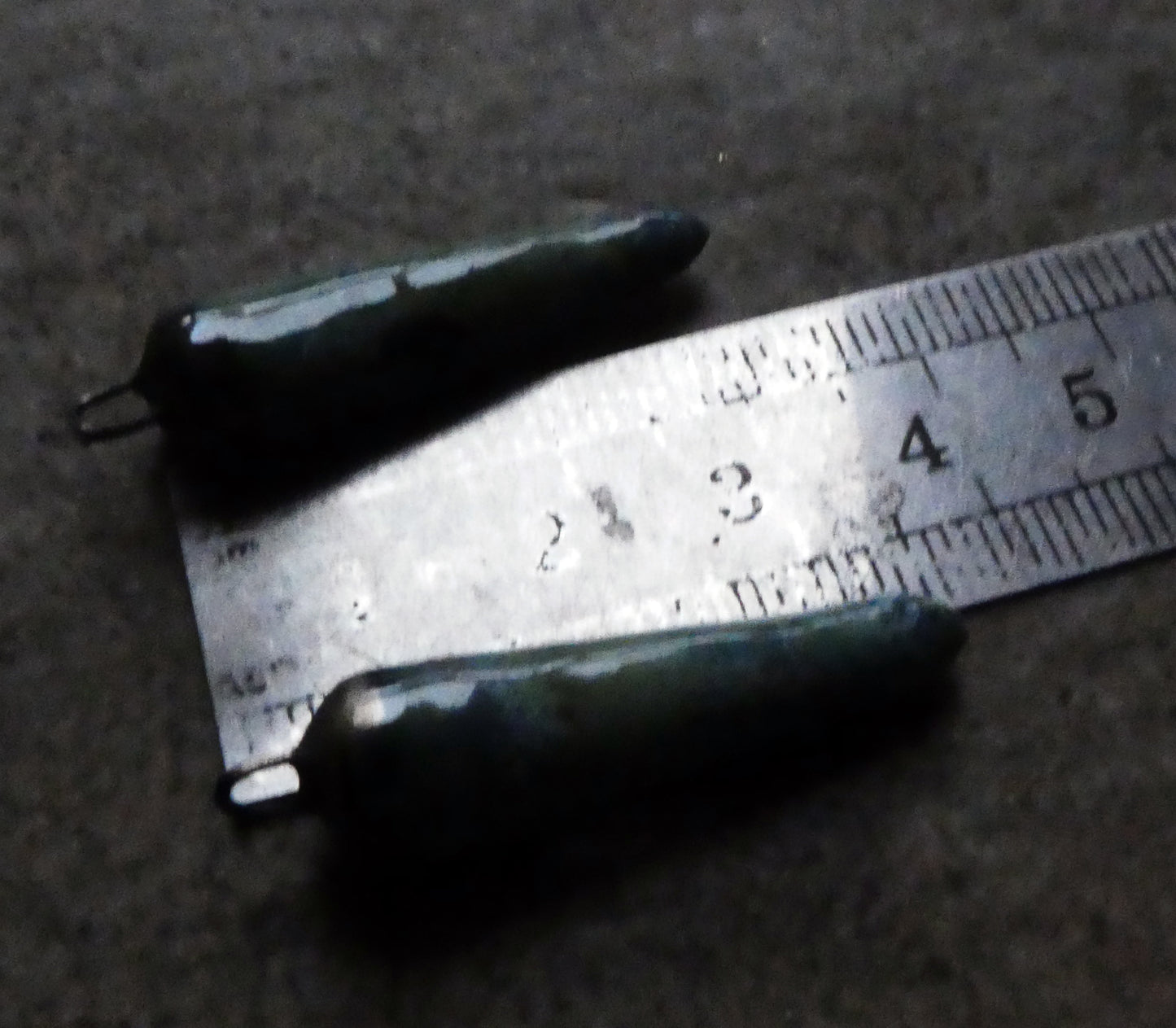 Ceramic Spikes Earring Charms - Mountain Moss