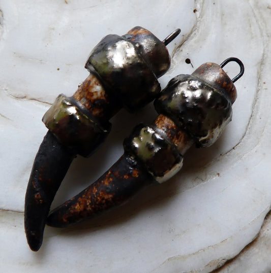 Banded Horn Charms