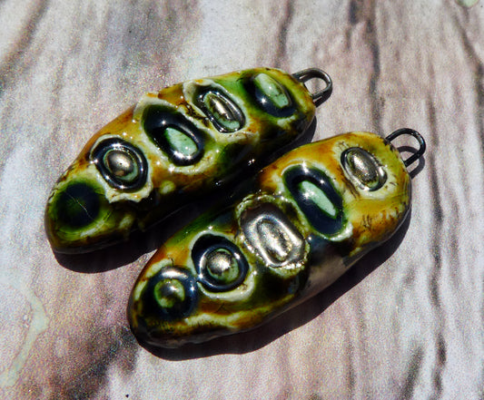 Ceramic Seed Pod Charms - Billabong