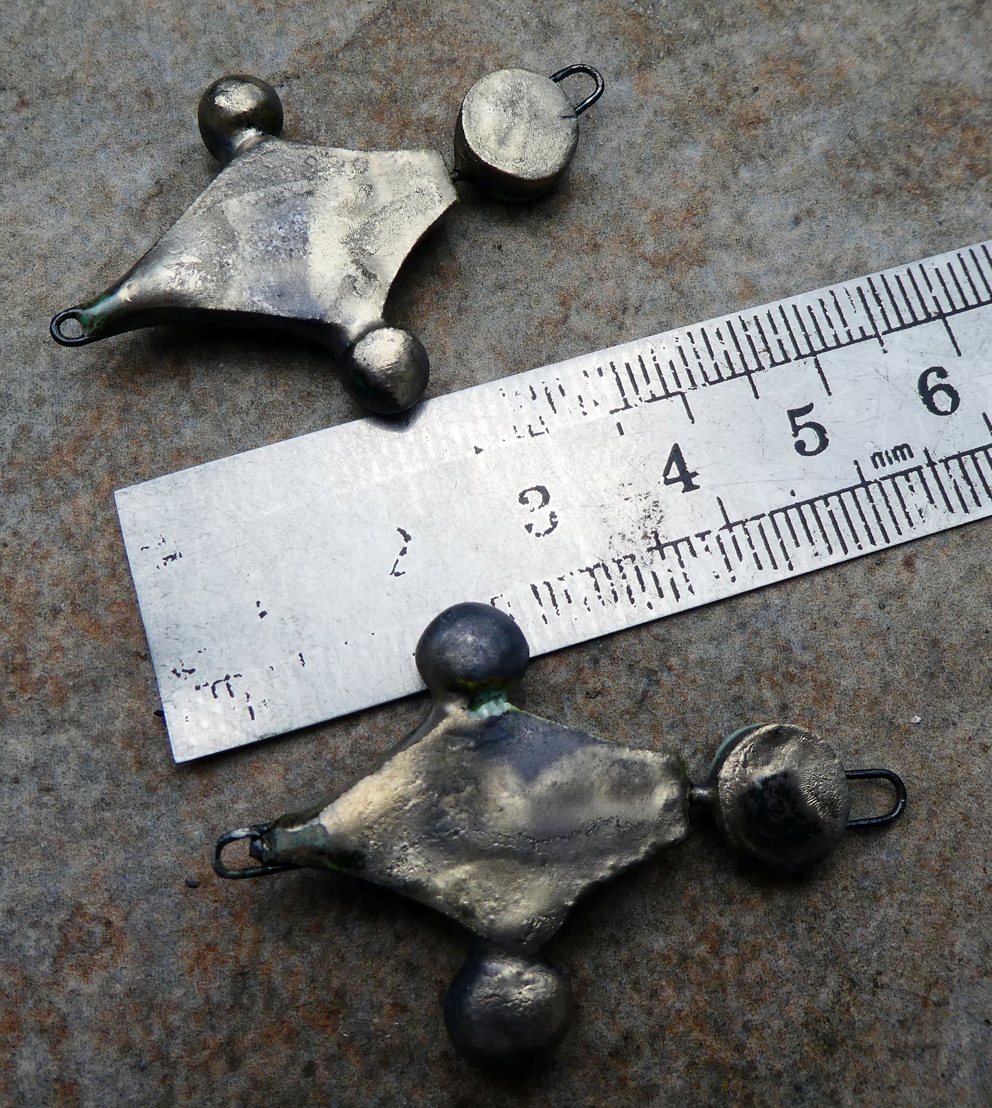 Ceramic Simple Souls Connectors - Ocean Mist