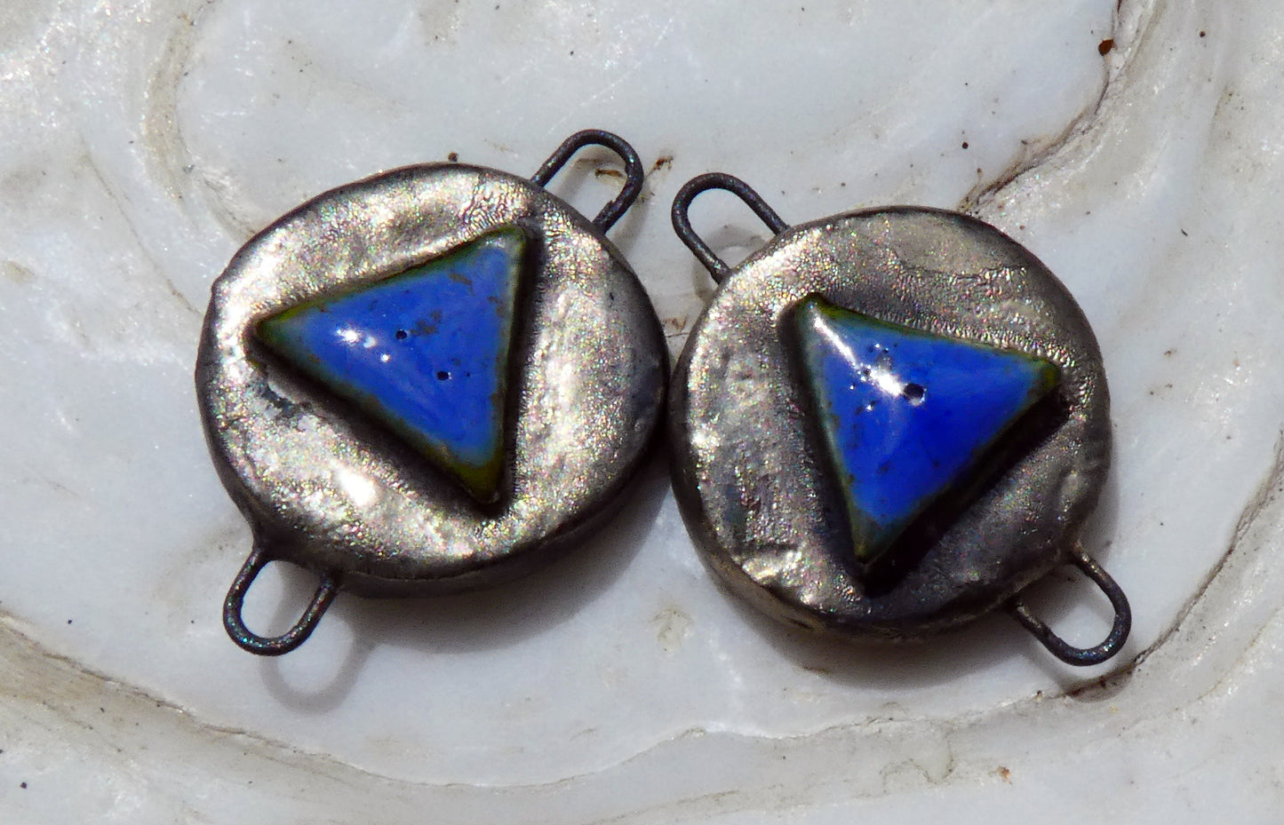 Ceramic Little Moulded Round Connectors -Ohio