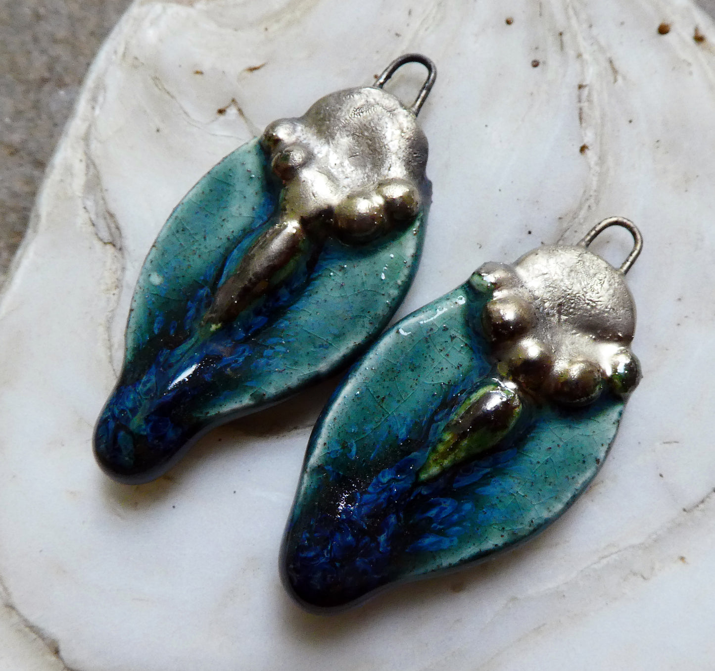 Ceramic Decorative Pointy Charms - Bora Bora