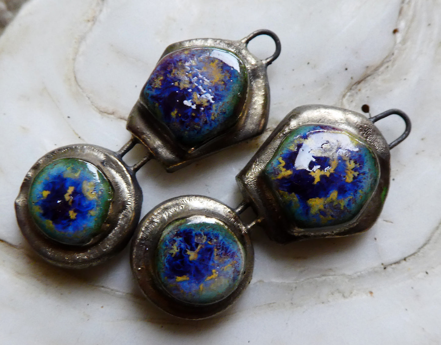 Ceramic Moulded Mixed Shape Charms -Sailors Delight