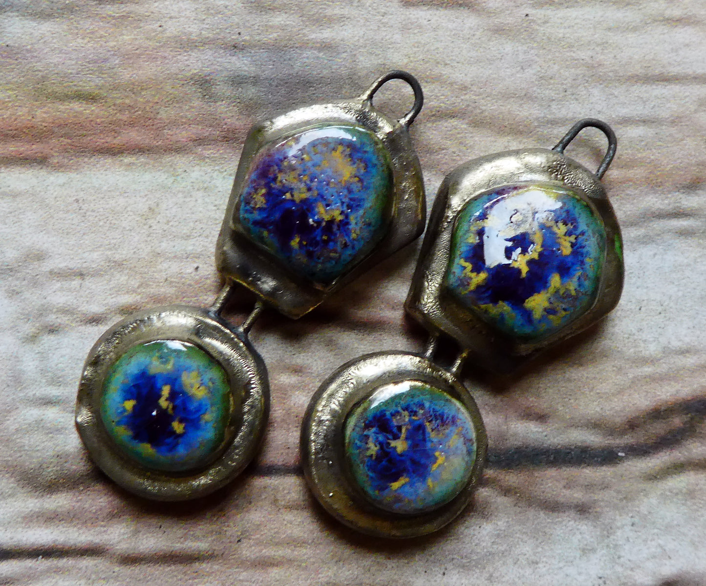 Ceramic Moulded Mixed Shape Charms -Sailors Delight