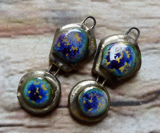 Ceramic Moulded Mixed Shape Charms -Sailors Delight