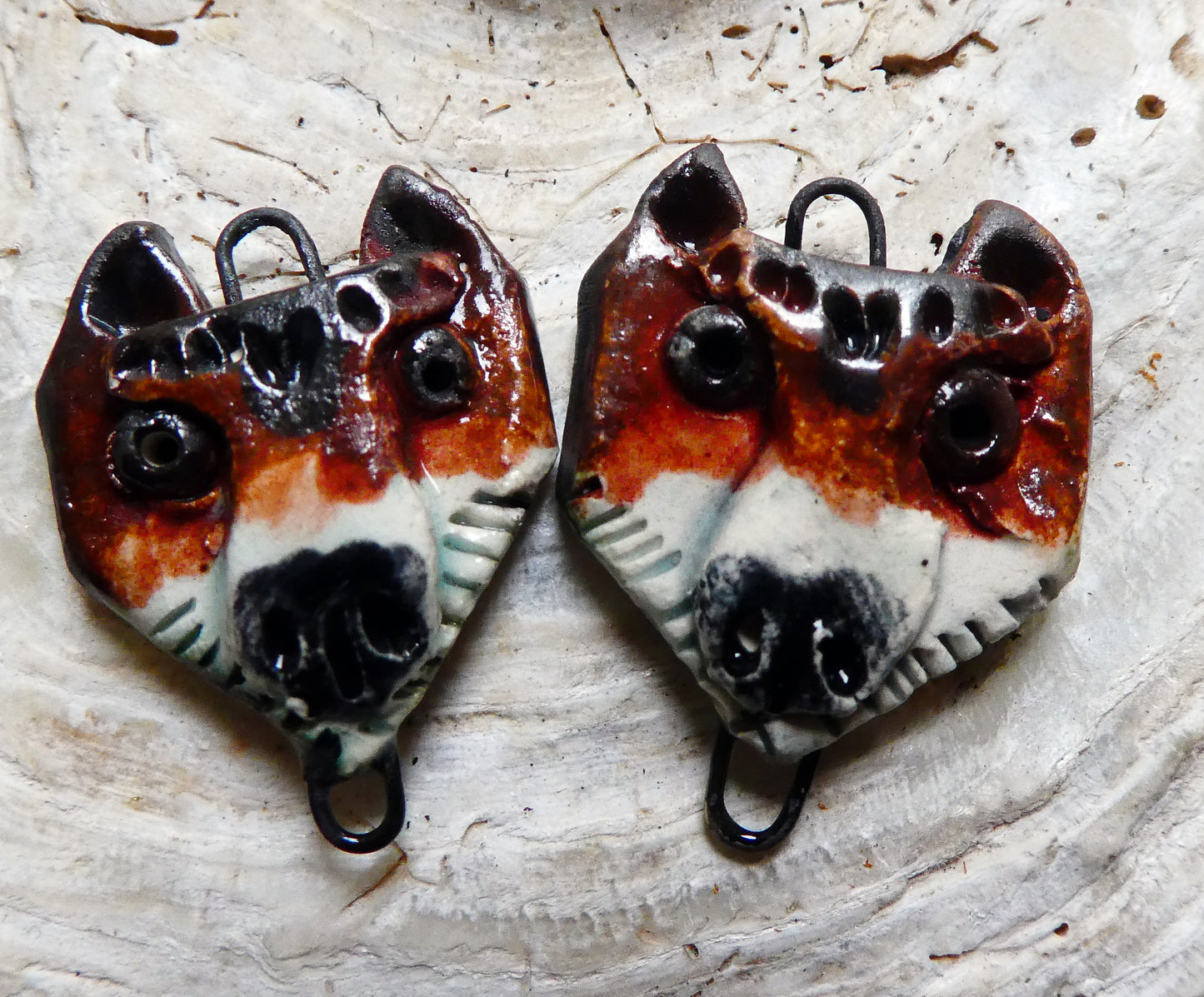 Ceramic Fox Face Connectors